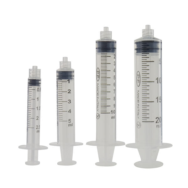 Einmalspritze, Luer-Lock-Anschluss, steril, 20 ml, 50 St.