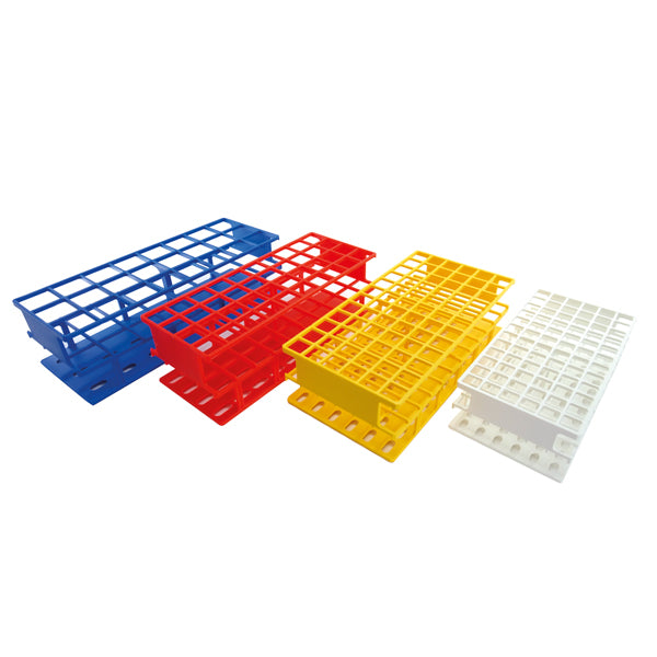 Reagenzglasständer für 72 Röhrchen mit 16 mm, Nylon, orange, Premium Line