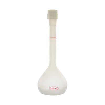 Messkolben, aus Plastik, mit Schraubverschluss, 500 ml, PP, 3 St.