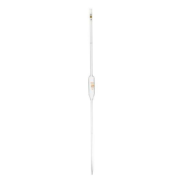 Vollpipette, zwei Marken, Klasse A, 25 ml, 6 St.