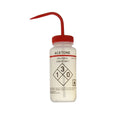Spritzflasche, mit Sicherheitshinweisen, mit Anti-Tropf-System, LDPE, destilliertes Wasser, 500 ml