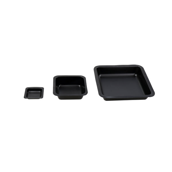 Wägeschale aus Polystyrol, schwarz, 58 x 36 mm, 250 St.