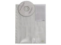 A4 CD-/DVD-Prospekthülle, für 4 CDs/DVDs