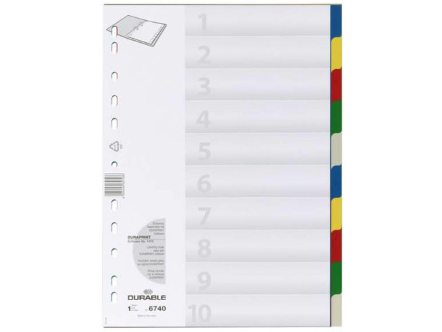 A4 Kunststoff-Register