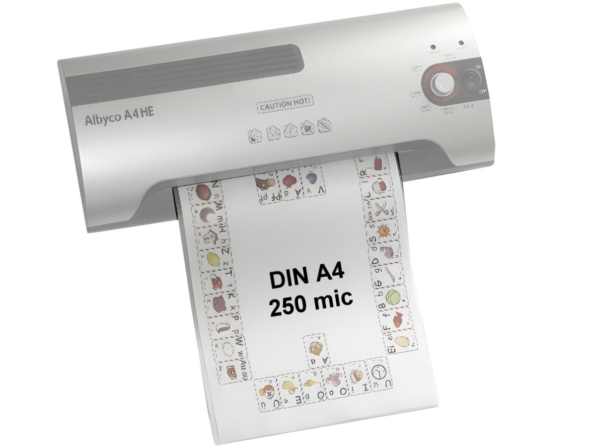 A4 Laminierfolien 250 mic (100 Stck.)