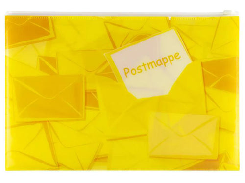 A4 Schulpost-Sammelmappe mit Zipper