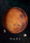 Curiscope AR Poster Single Mars – Originalabbildung des Lieferanten