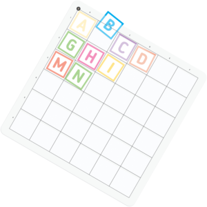 Cubetto Transparent Map 6x6 – Originalabbildung des Lieferanten