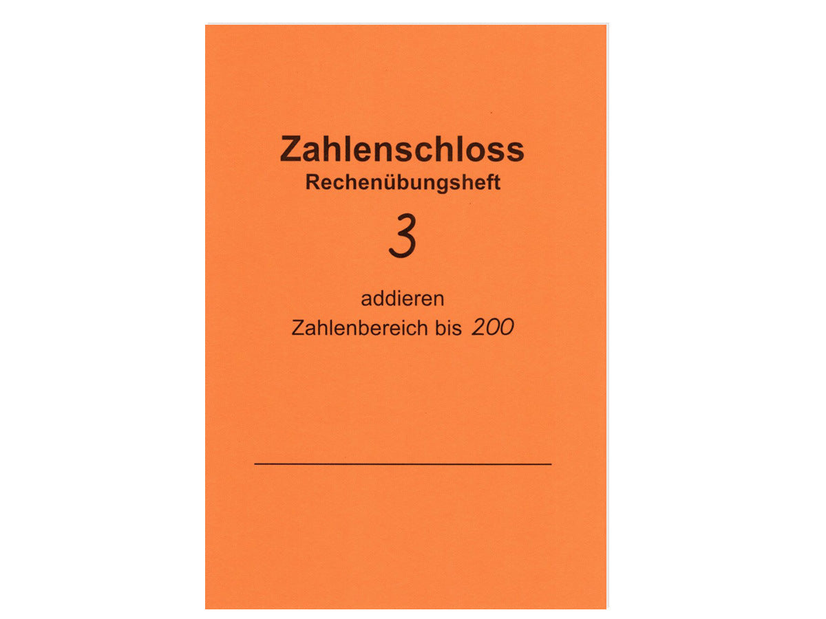 Rechenübungsheft Addieren bis 200