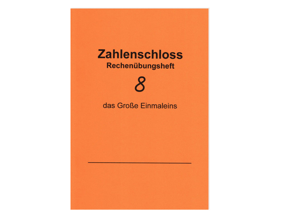 Rechenübungsheft Das große Einmaleins