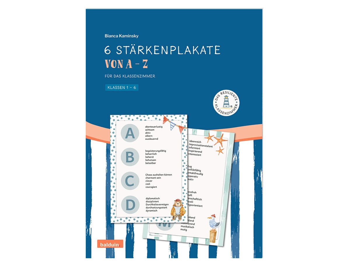 Stärken-Plakate für Klasse 1-6 (6 Stck.)
