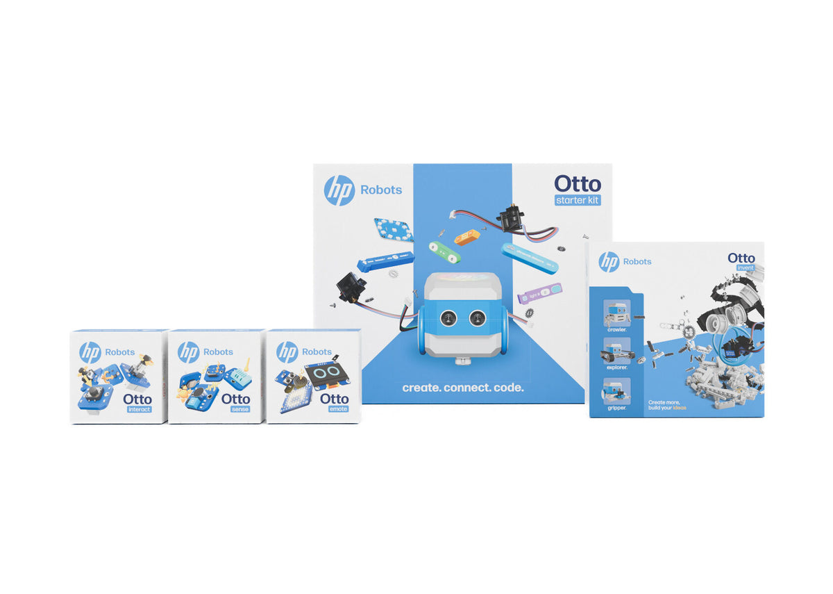 HP Robots Otto Creator Starter Kit mit vier Erweiterungspaketen