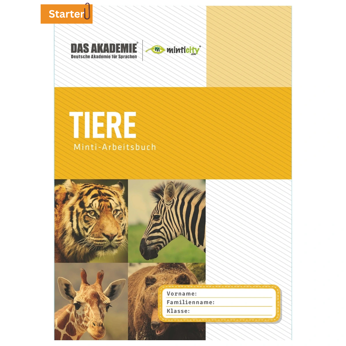 TIERE - Minticity Teenager Arbeitsheft