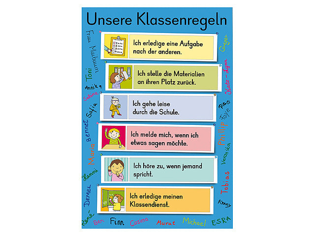 Unsere Klassenregeln